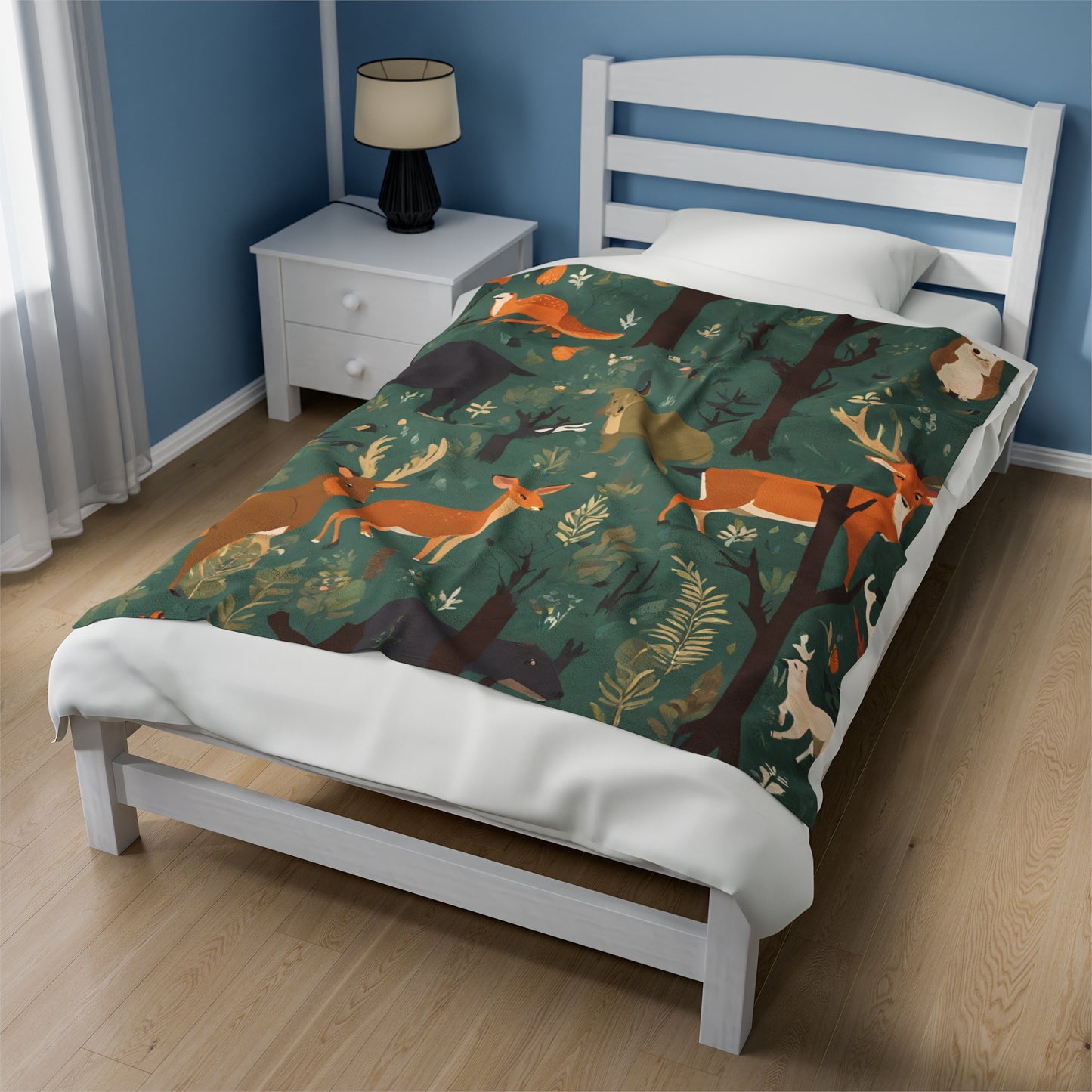 DEER IN THE FOREST COMFORT BLANKET