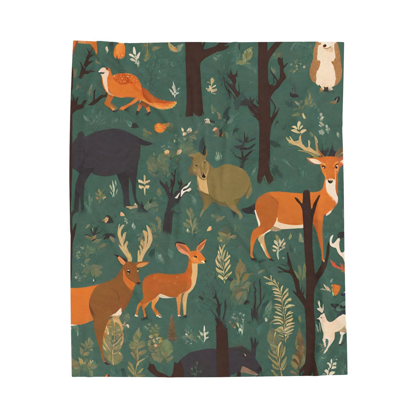 DEER IN THE FOREST COMFORT BLANKET