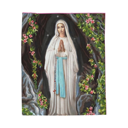 OUR LADY OF LOURDES-a healing PRAYER in a blanket-